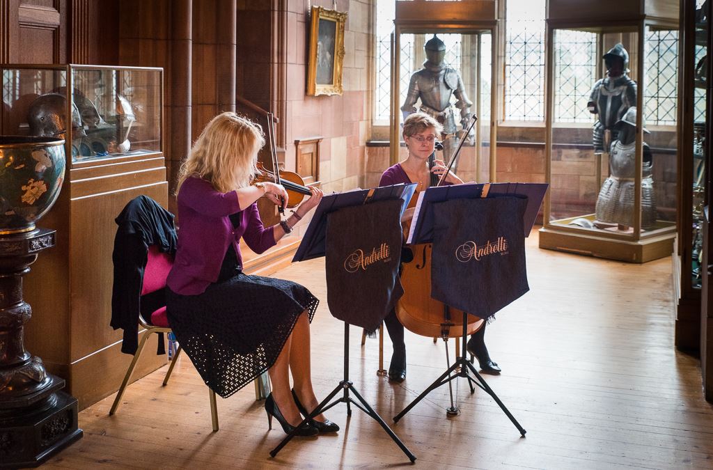 Andrelli String Duo at Bamburgh Castle